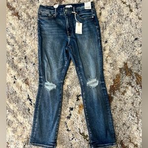 NWT Good American Good Legs Stovepipe size 14/32